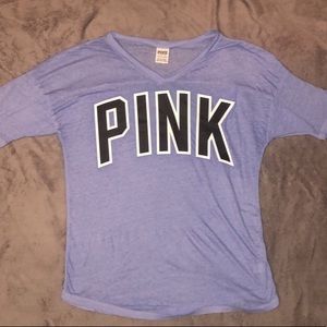 PINK soft sleeve top